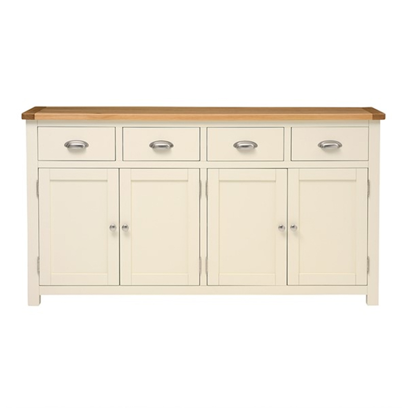 How to avoid wood cracking and warping during the construction of white oak sideboard?